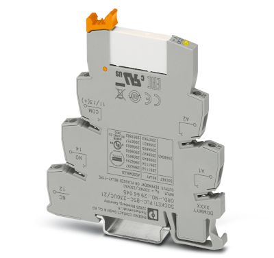 Styrrelä för DIN-skena 230Vac 6A/250Vac (PLC-RSC-230UC/21)