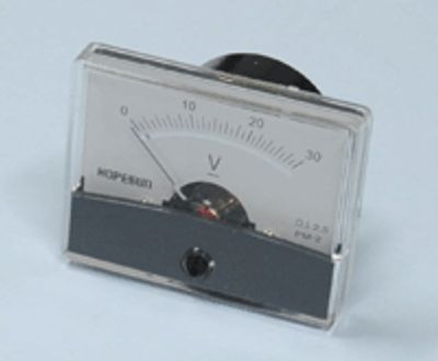 Panelmätare 60,5x47mm 30Vdc