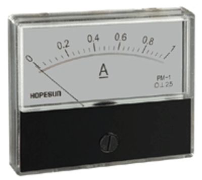 Panelmätare 71x60,5mm 1Adc