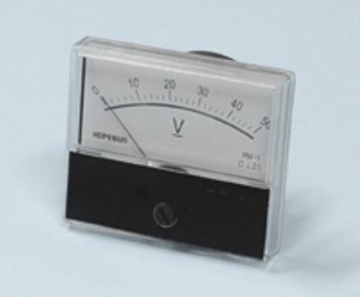 Panelmätare 71x60,5mm 50Vdc