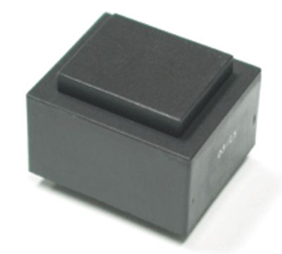 Kretskorttransformator 4,5VA 2x9Vac