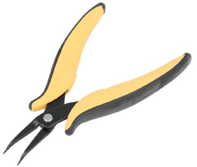 Spetsstång böjda/tandade spetsar 155mm (NB-1004FB)