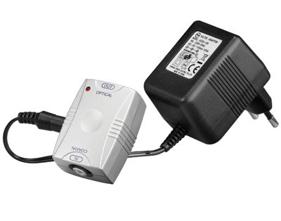 Ljudomvandlare coaxial-in / optical-out (RCA/TOSLINK)