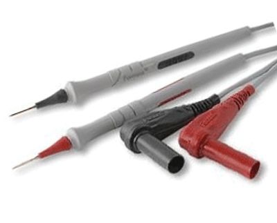 Mätinstrumentkablar röd/svart 100 cm