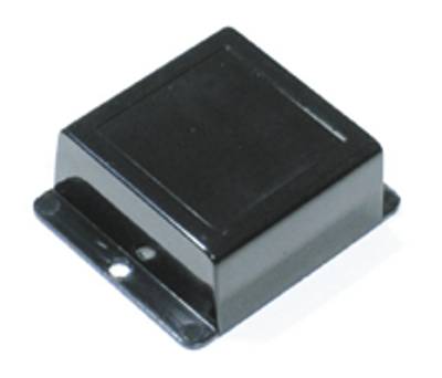 Plastfodral med monteringsvinklar 63x69x30mm svart