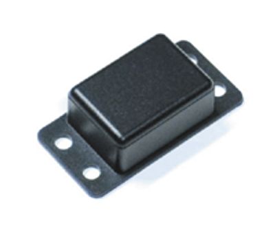 Plastfodral med monteringsvinklar 34,4x23,4x16,8 mm svart