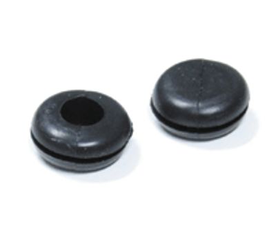 Genomföring med 8 mm svart membran