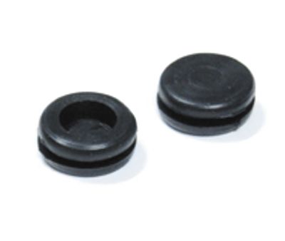 Genomföring med membran 9,5 mm svart