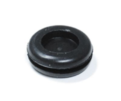 Genomföring med membran 12,5 mm svart