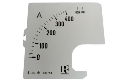 Skala EQ72-serien 72x72mm 0-400A (2x)