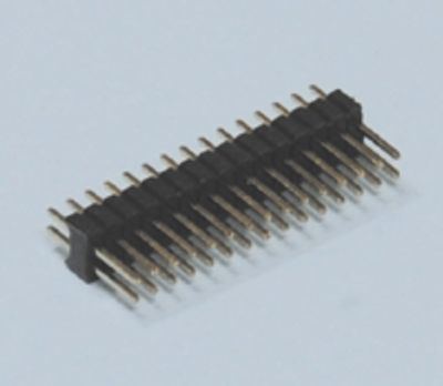 Spiklist 2x15-polig R-1,27