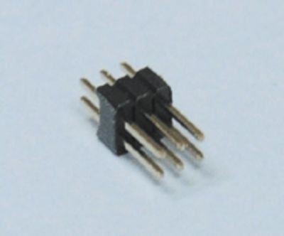 Spiklist 2x3-polig R-1,27