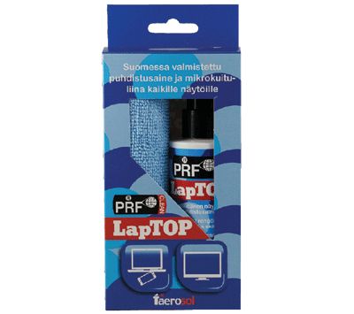 Antistatisk rengöringsmedel för TFT/LCD-skärmar 85ml/65ml + rengöringsduk