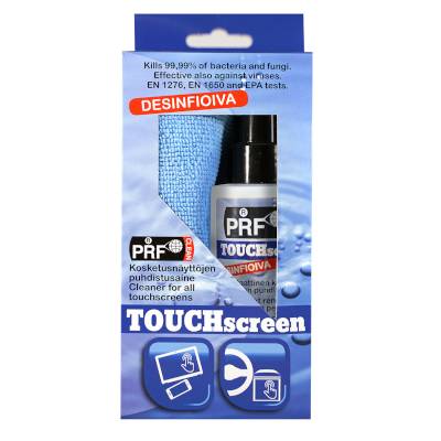 Desinficerande och antistatisk skärmrengöringsmedel 150 ml + rengöringsduk