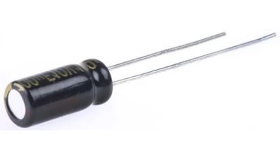 Elektrolytkondensator low-ESR stående modell 100uF 10V R-2