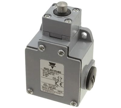 Gränsbrytare med tryckknapp 1,8-10A 24-400Vac (PS43L-PS11P0-M00)