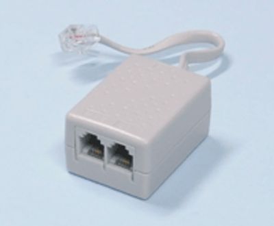 ADSL-filter med RJ11-kontakter