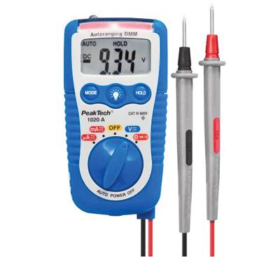 Digital multimeter Cat IV 600V