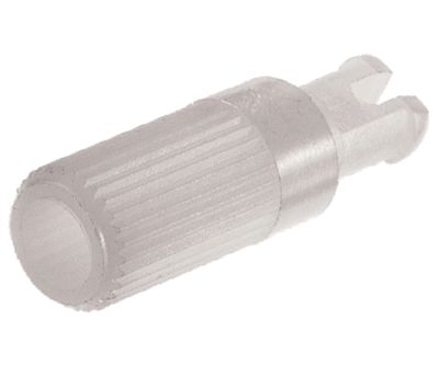 Trimmeraxel 6mm/12mm vit