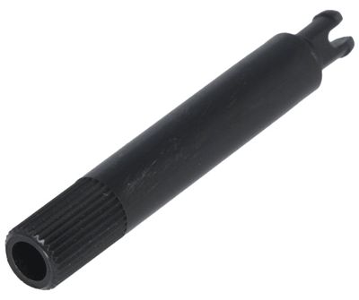 Trimmeraxel 6mm/35mm svart