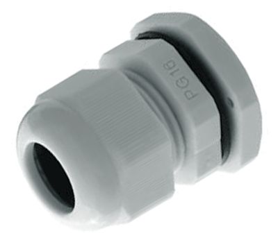 Plastbussning PG16 ljusgrå IP67 (D.3074)