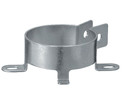 Fästhalsband för kondensatorer ytfäste metall 35mm