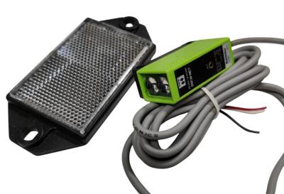 Optisk sensor med kabel NPN 12-24Vdc 1m spegelreflektion (BMIM-MDT) *