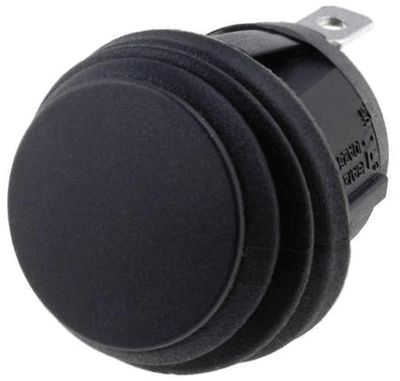 Vippströmbrytare 1xON-OFF 10A 250Vac IP65 svart