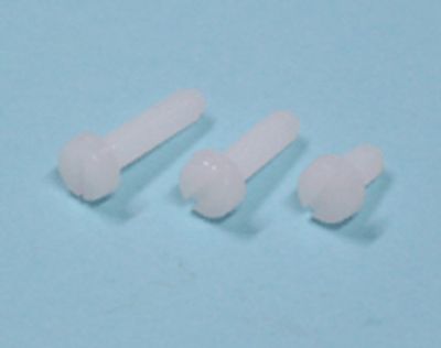 Maskinskruv spår M3x25mm plast 100st/fp