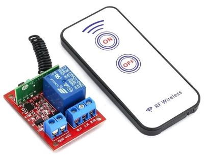 1-kanalig RF-fjärrkontrollsats (sändare/mottagare)