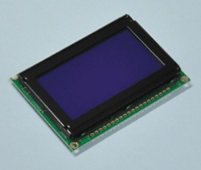 Grafisk LCD-skärm 128x64 tecken med bakgrundsbelysning