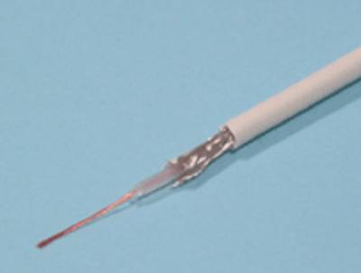 Koaxialkabel 75 ohm vit