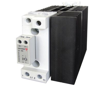 Halvledarrelä för DIN-skena 4-32Vdc/42-600Vac 60A