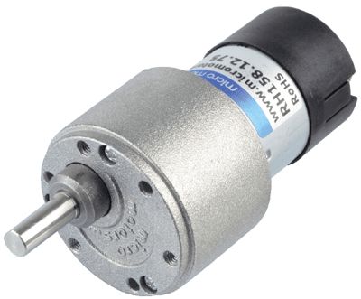 DC-motor med växellåda 12Vdc 680mA 0,5Nm 55-81rpm (RH158-12-75)