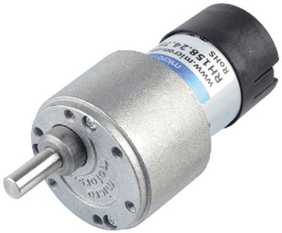 DC-motor med växellåda 24Vdc 340mA 0,5Nm 55-81rpm (RH158-24-75)
