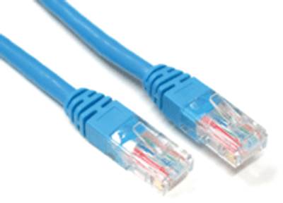 Cat5e-anslutningskabel UTP blå 15m Cat5e-anslutningskabel UTP blå 15m