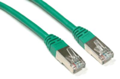 Cat5e-anslutningskabel FTP grön 0,25m * Cat5e-anslutningskabel FTP grön 0,25m *