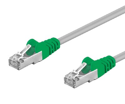 Cat5e-anslutningskabel FTP korskopplad 15m *