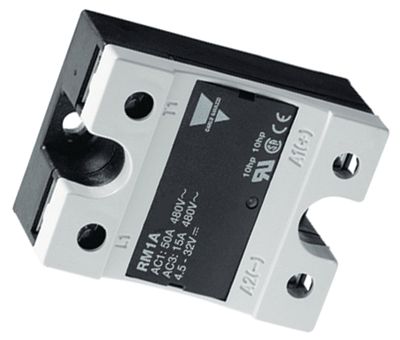 Halvledarrelä 20-280Vac/24-265Vac 50A