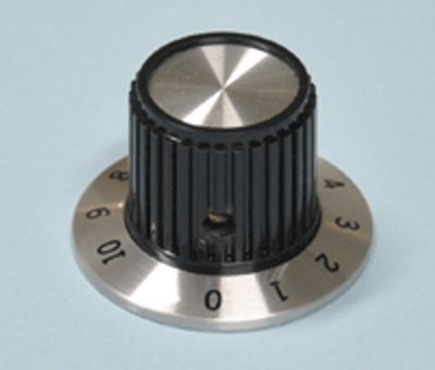 Enhetshandtag 6,35 mm/36,8 mm skala 0-10