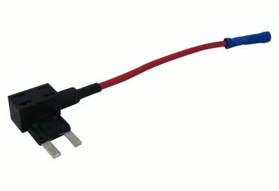 Säkringsgrenuttag för ATM/LASM-plattsäkringar 24A 32Vdc