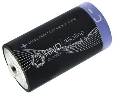 Alkalisk batteri 1,5V 7500mAh C/LR14 10 st/fp