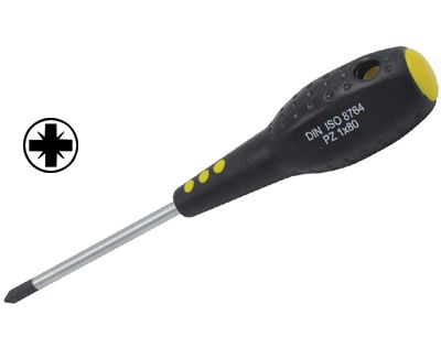 Pozidriv PZ-1 korsmejsel 80mm/172mm