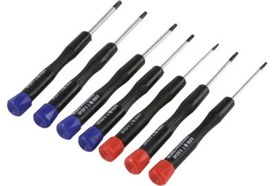 7-delars skruvmejselset T5-T15