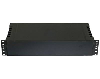 19" enhetshölje 2U 431,8x80x203,2mm ABS svart * 19" enhetshölje 2U 431,8x80x203,2mm ABS svart *