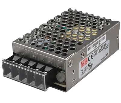 Strömkälla för hackare 15Vdc 1,7A 25,5W