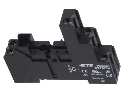 Reläfäste för DIN-skena, 1-polig