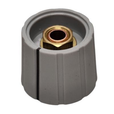 Enhetshandtag nylon 6mm/21mm grå med svart linje