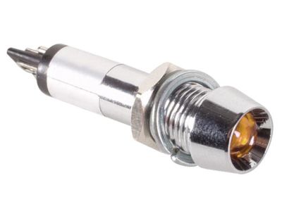 Glödlampstillbehör 8,2 mm 230 Vac gul * Glödlampstillbehör 8,2 mm 230 Vac gul *