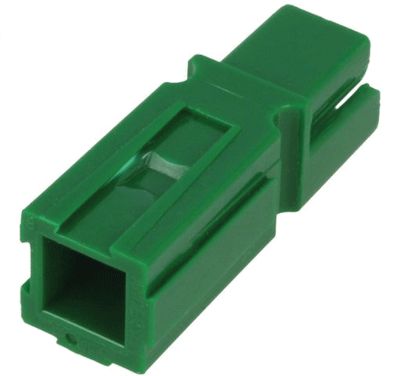Laddningskontaktkropp 1-polig 30A grön